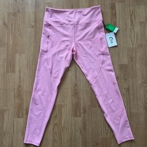 NWT Zyia Active High-Rise Women's Leggings in Prism Pink 14/16